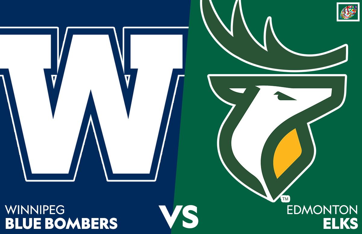 Winnipeg Blue Bombers at Edmonton Elks at Commonwealth Stadium - AB