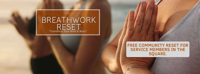 FREE Breathwork Reset for Service Members in Downtown Olathe