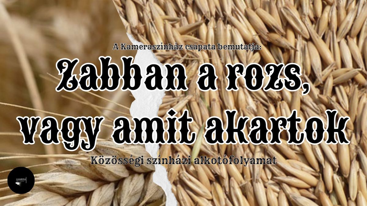 Zabban a rozs, vagy amit akartok \u2013 k\u00f6z\u00f6ss\u00e9gi sz\u00ednh\u00e1zi alkot\u00f3folyamat