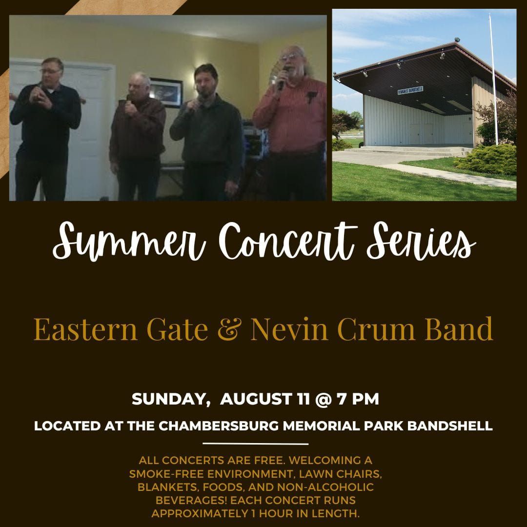 Summer Concert Series- Eastern Gate & Nevin Crum Band