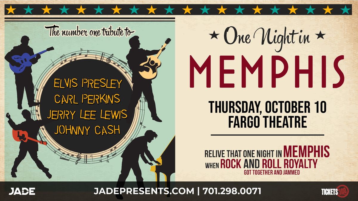 One Night in Memphis #1 Tribute to Presley, Perkins, Lewis & Cash | Fargo, ND