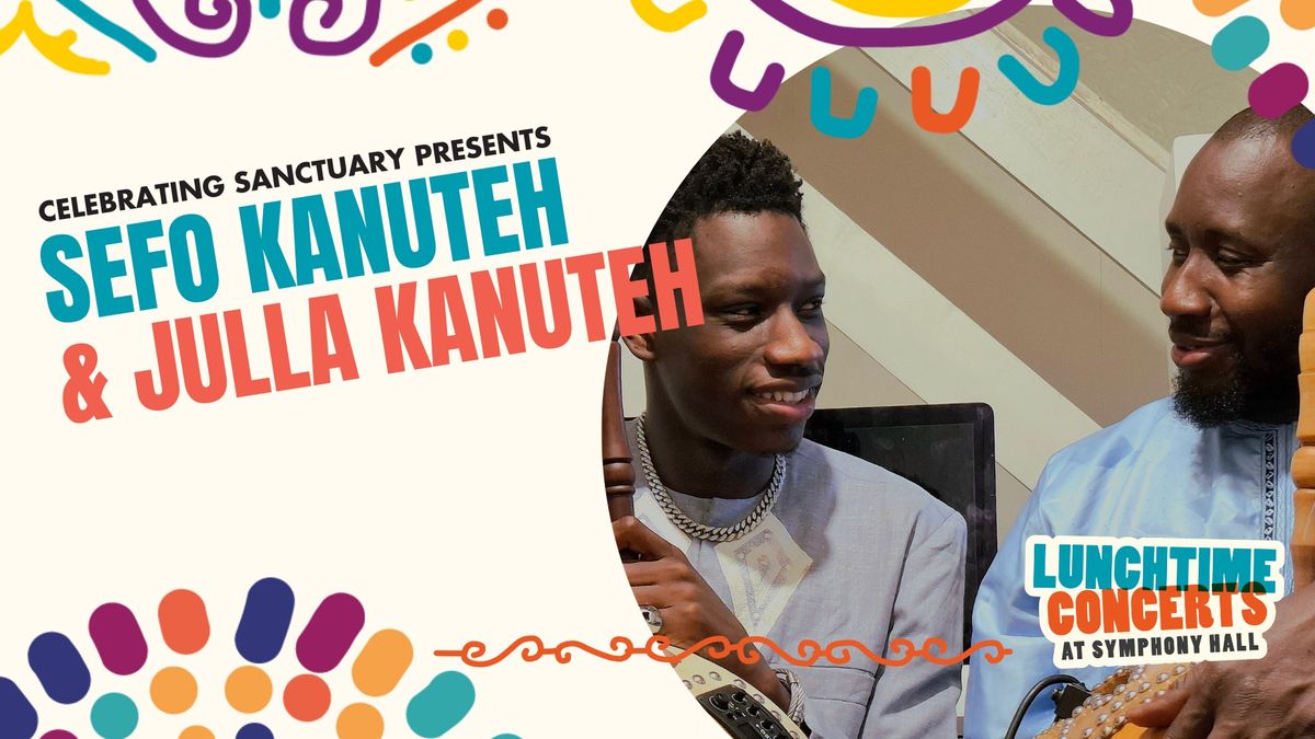 Lunchtime Concerts with Sefo Kanuteh and Julla Kanuteh