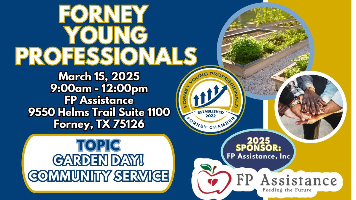 Forney Young Professionals-Community Service March 2025