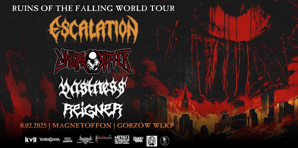 Unborn Suffer | Escalation | Vastness | Reigner - 8.02.2025, Gorz\u00f3w Wielkopolski, MagnetOffOn