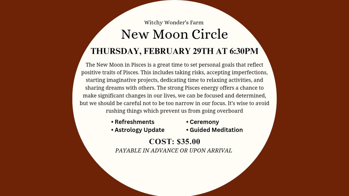 New Moon Circle