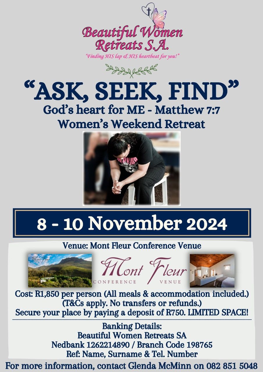 Ask, Seek,Find November Retreat