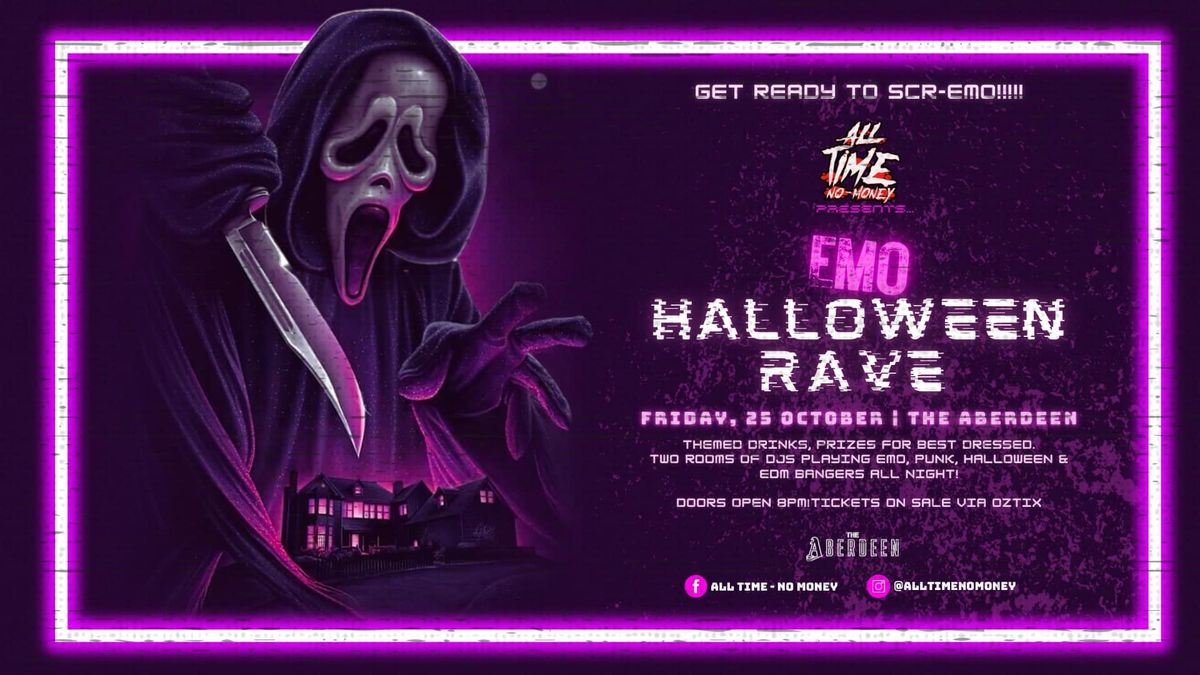 All Time No Rave - Emo Halloween Rave Perth