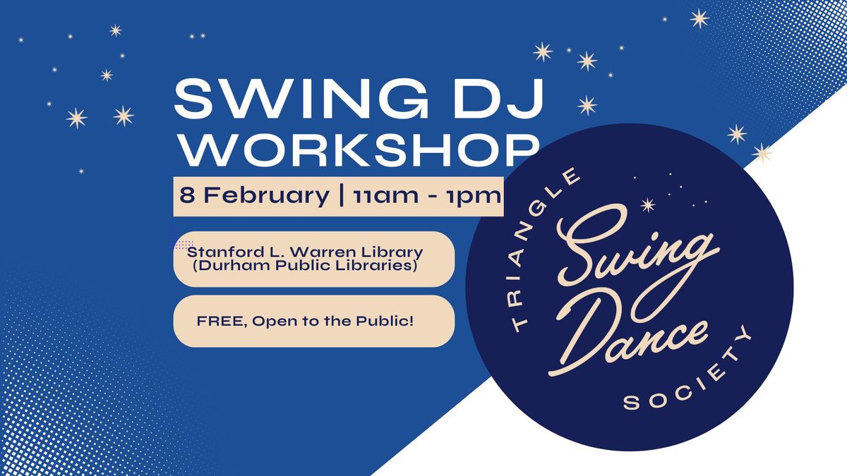 FREE DJ Roundtable Workshop for Swing Dance DJs!