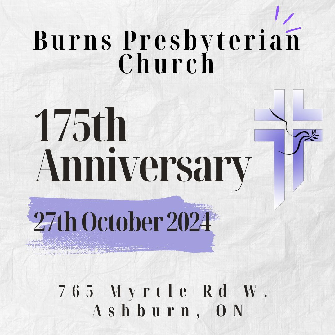 Burns Church 175th Anniversary