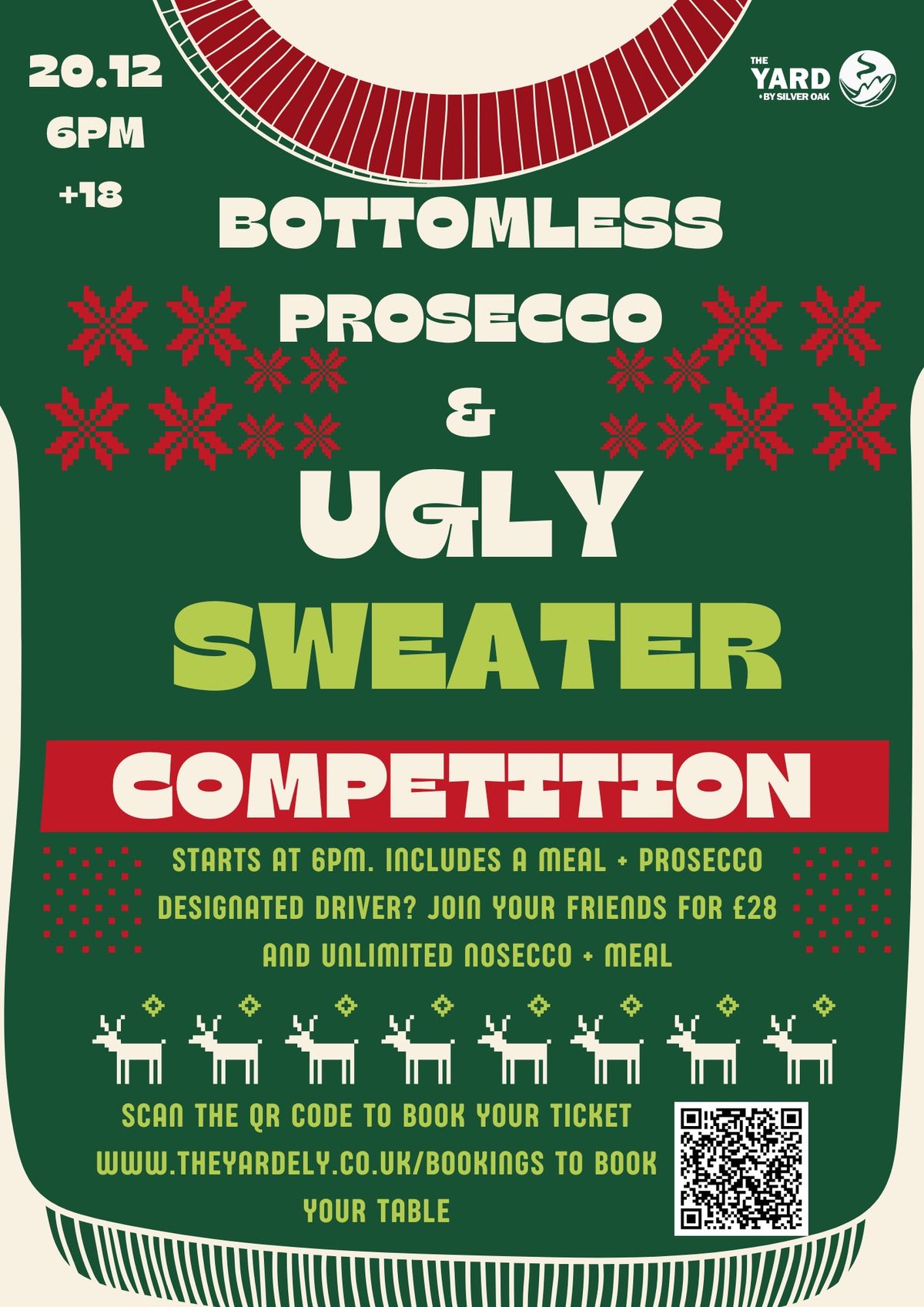 Bottomless Prosecco x Ugly Sweater Competition 