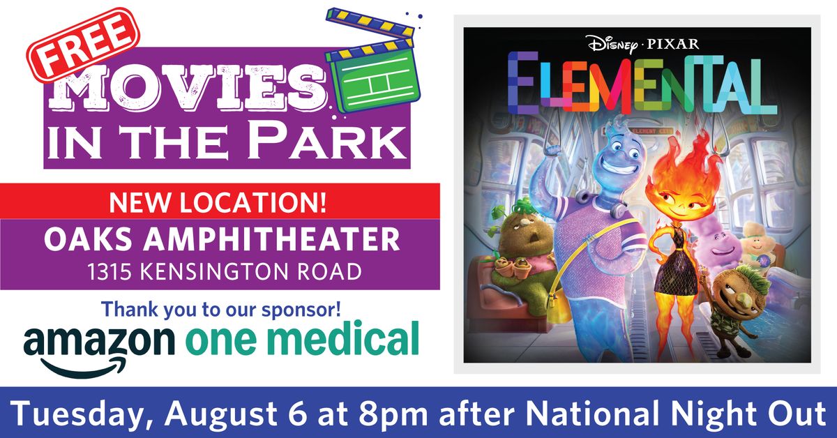 Movies In The Park-Elemental