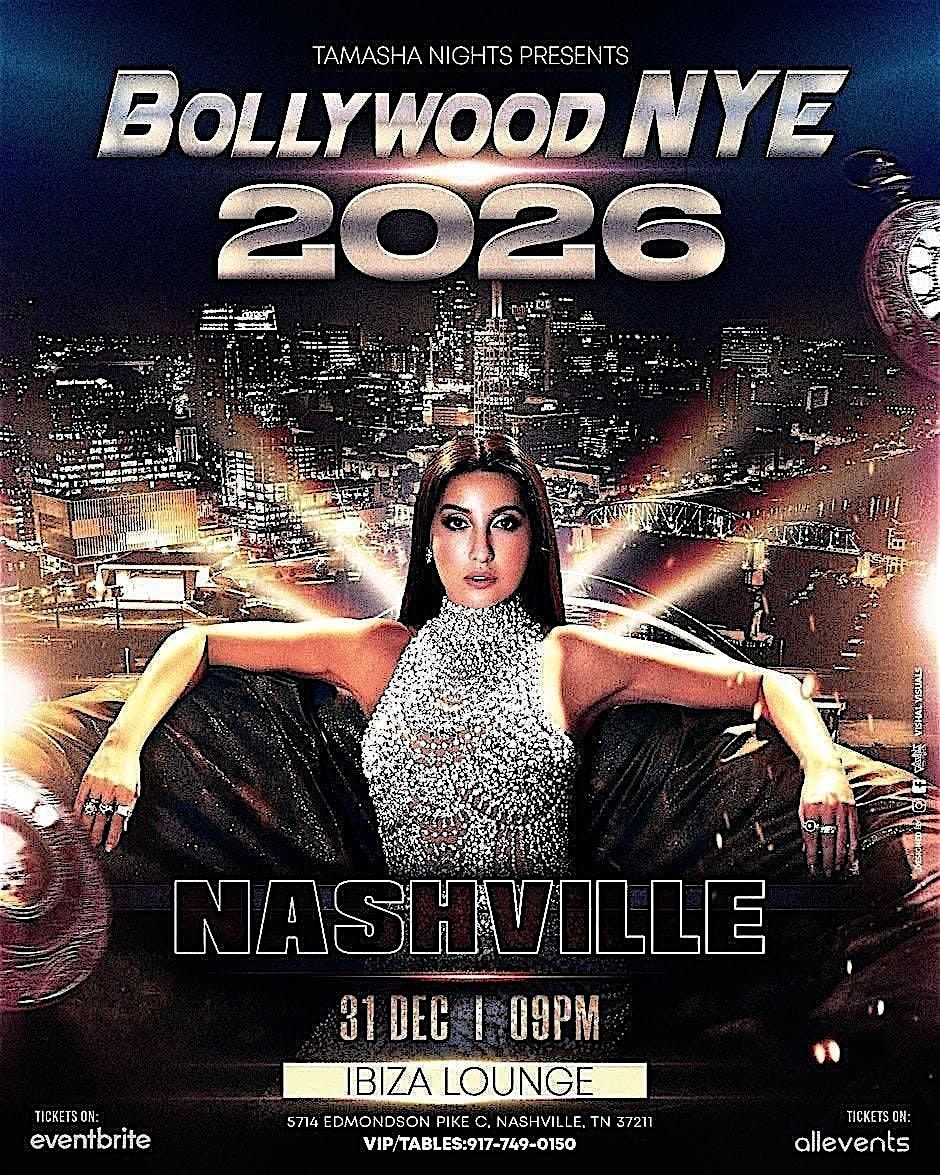 Blue Glove Presents: #1 OFFICIAL NASHVILLE BOLLYWOOD NYE 2026 | IBIZA