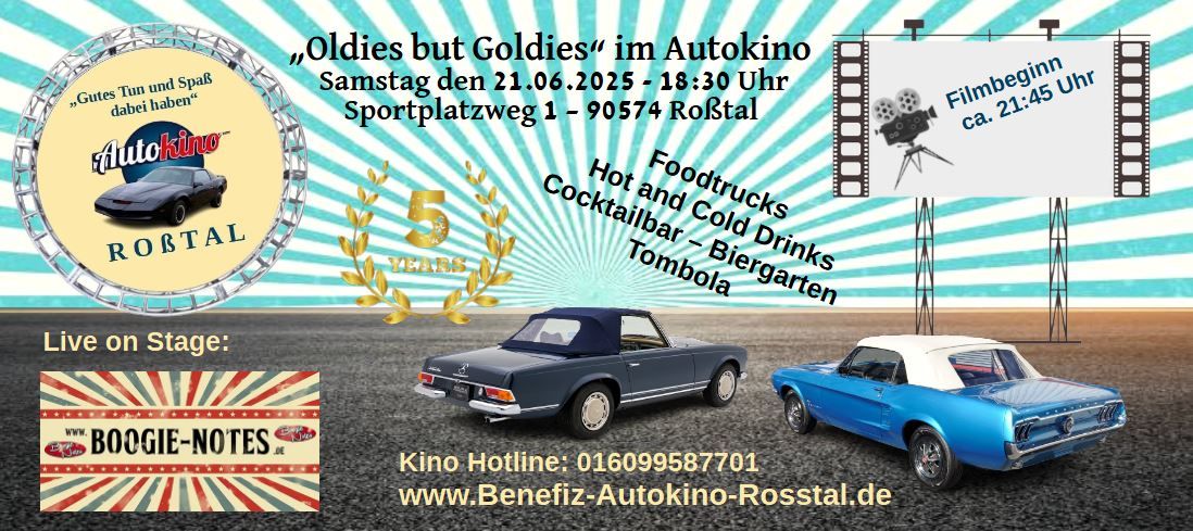 Oldies but Goldies im Autokino Ro\u00dftal