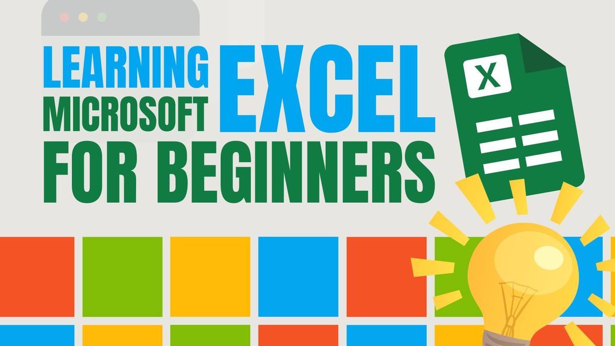 Learning Microsoft Excel for Beginners