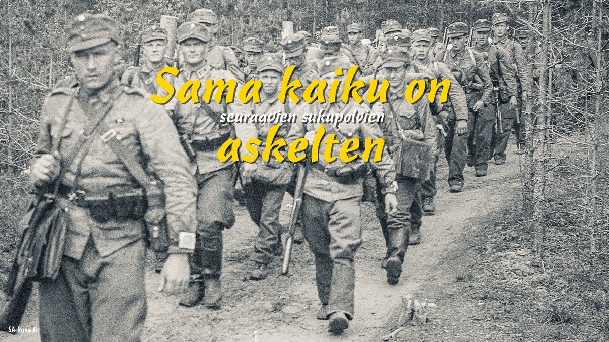 Sama kaiku on askelten