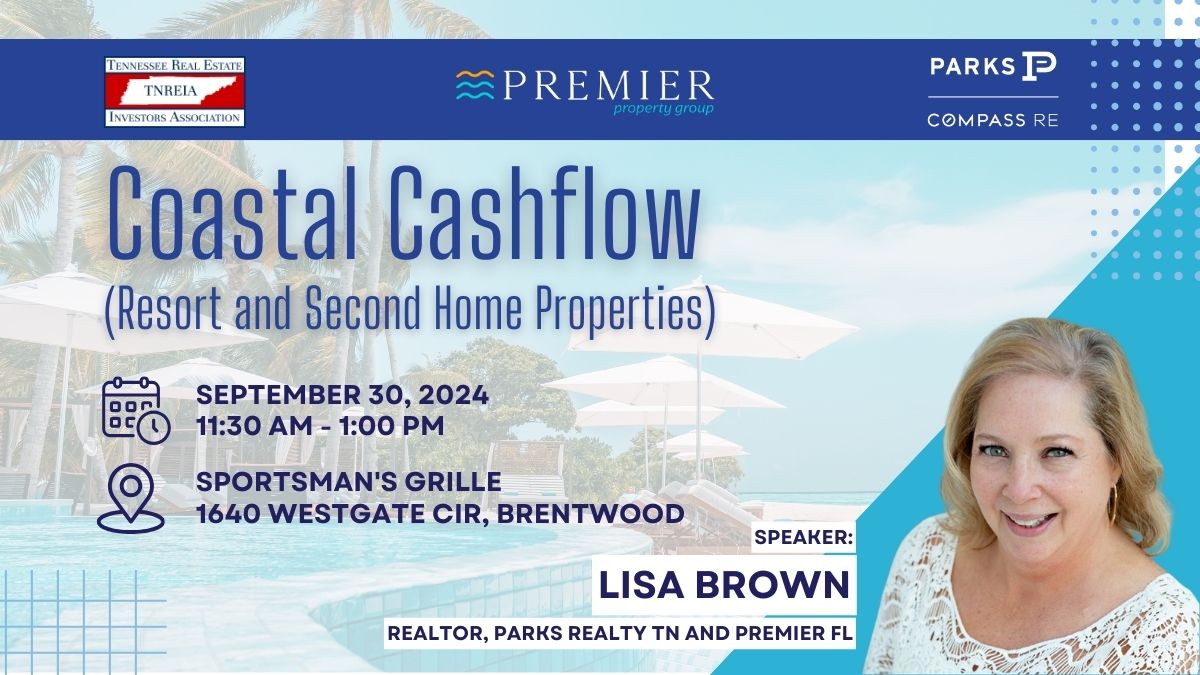 Coastal Cashflow (Resort and Second Home Properties)  