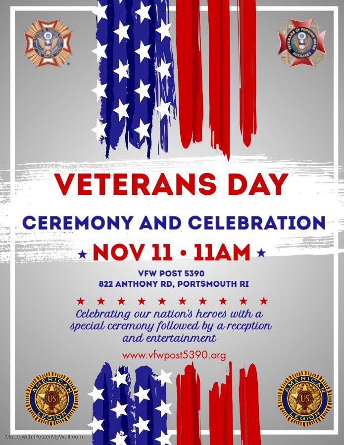 Veterans Day Ceremony and Celebration