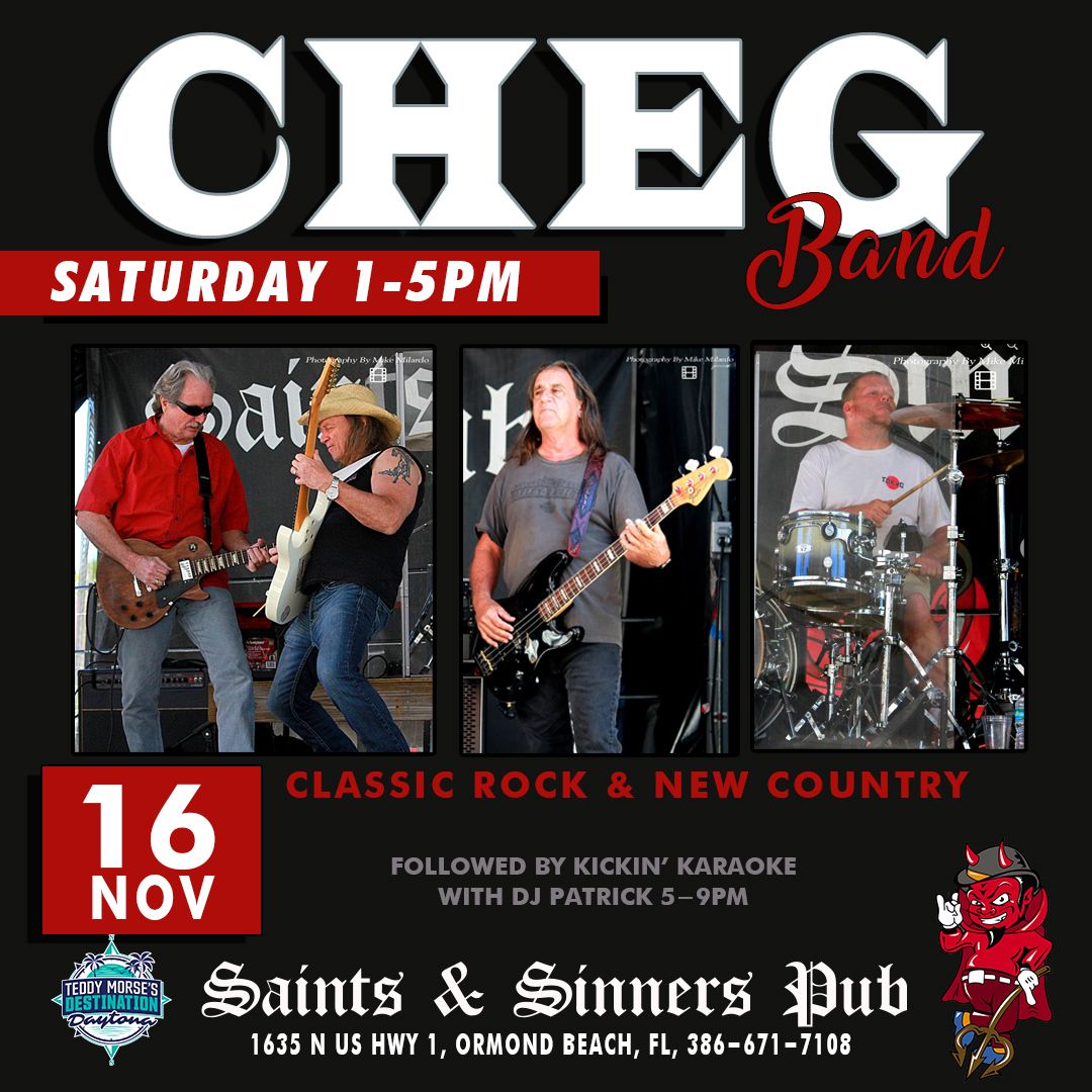 Saturday Afternoon with The CHEG Band