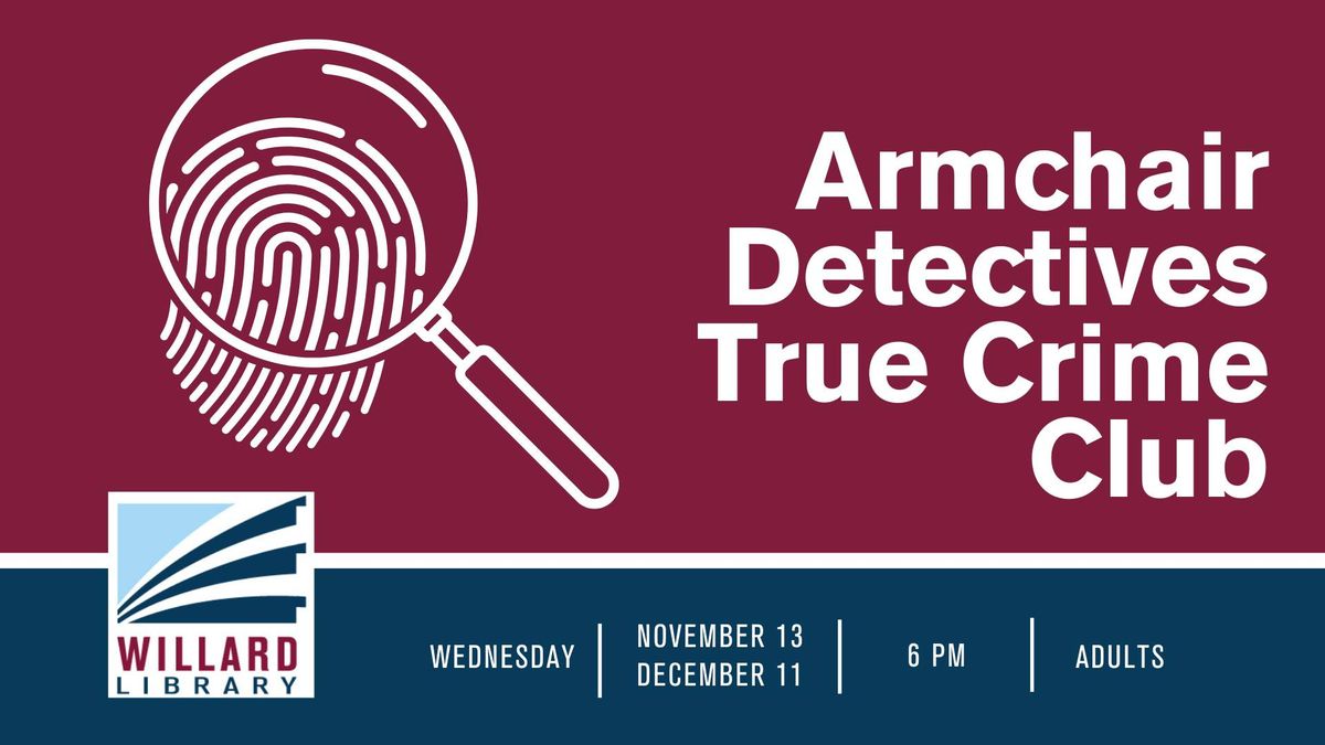 Armchair Detectives True Crime Club