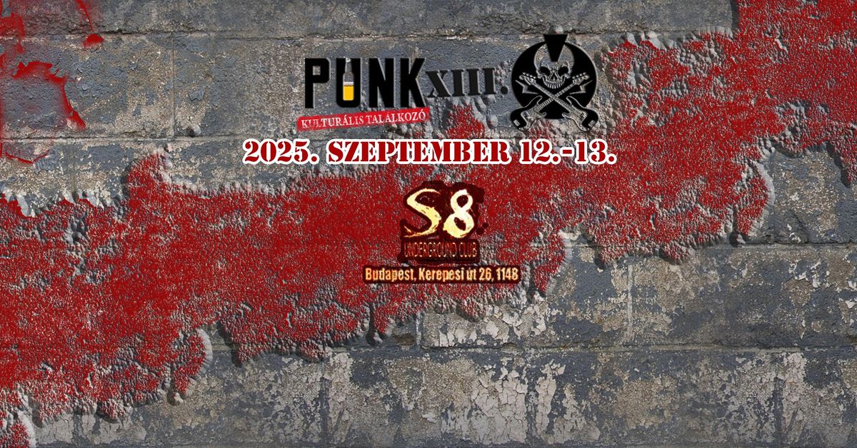 Punk Kultur\u00e1lis Tal\u00e1lkoz\u00f3 XIII.