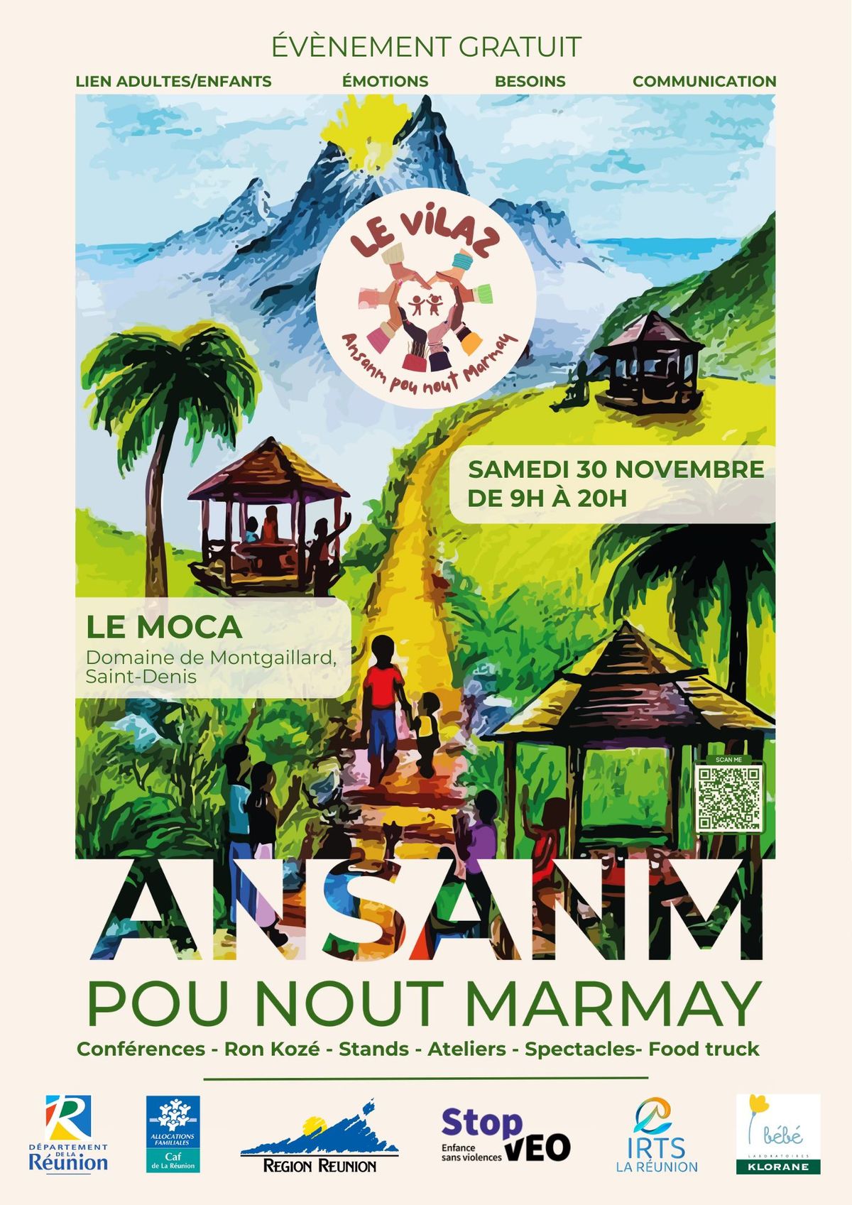 LE VILAZ - Ansanm pou nout Marmay 