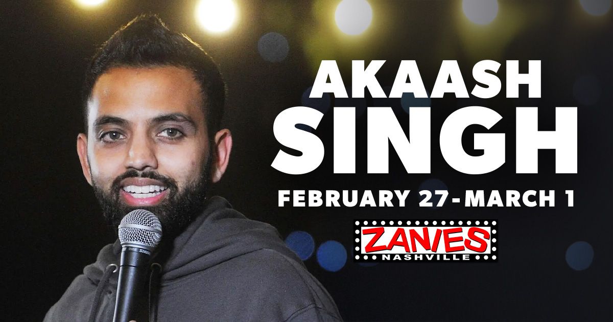 Akaash Singh at Zanies Nashville