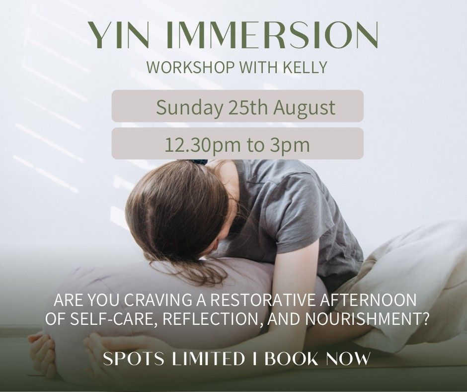 Yin Immersion Workshop