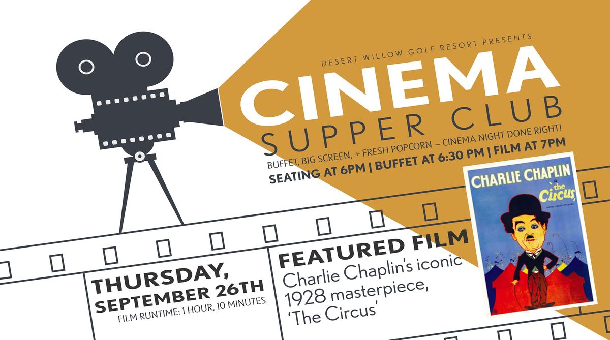 Cinema Supper Club: A Night at the Circus