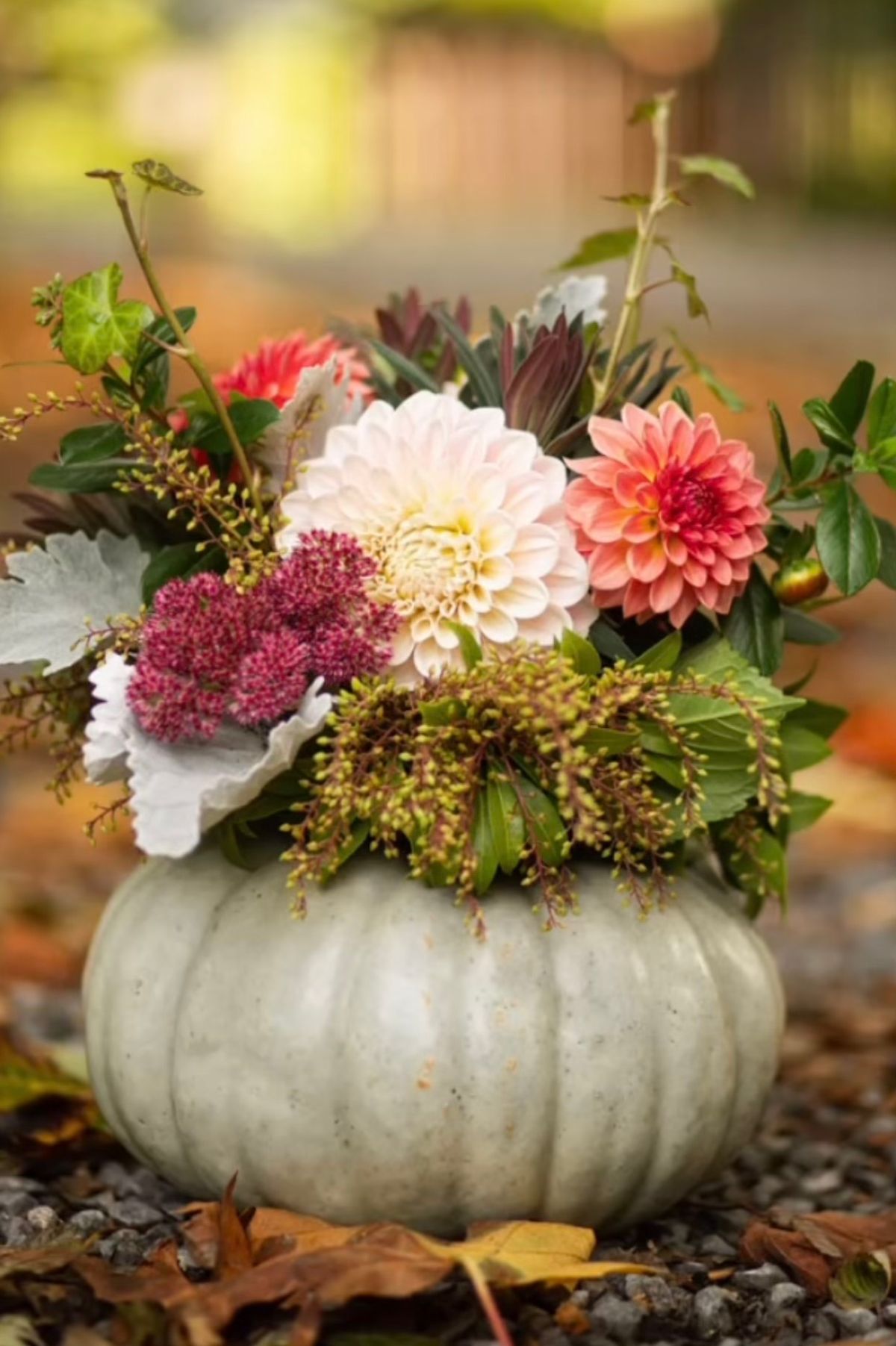 Flower Pumpkin Workshop