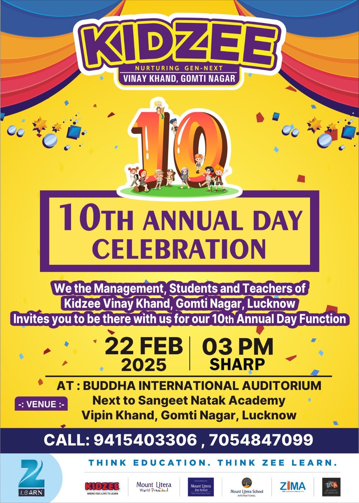 10th annual function 