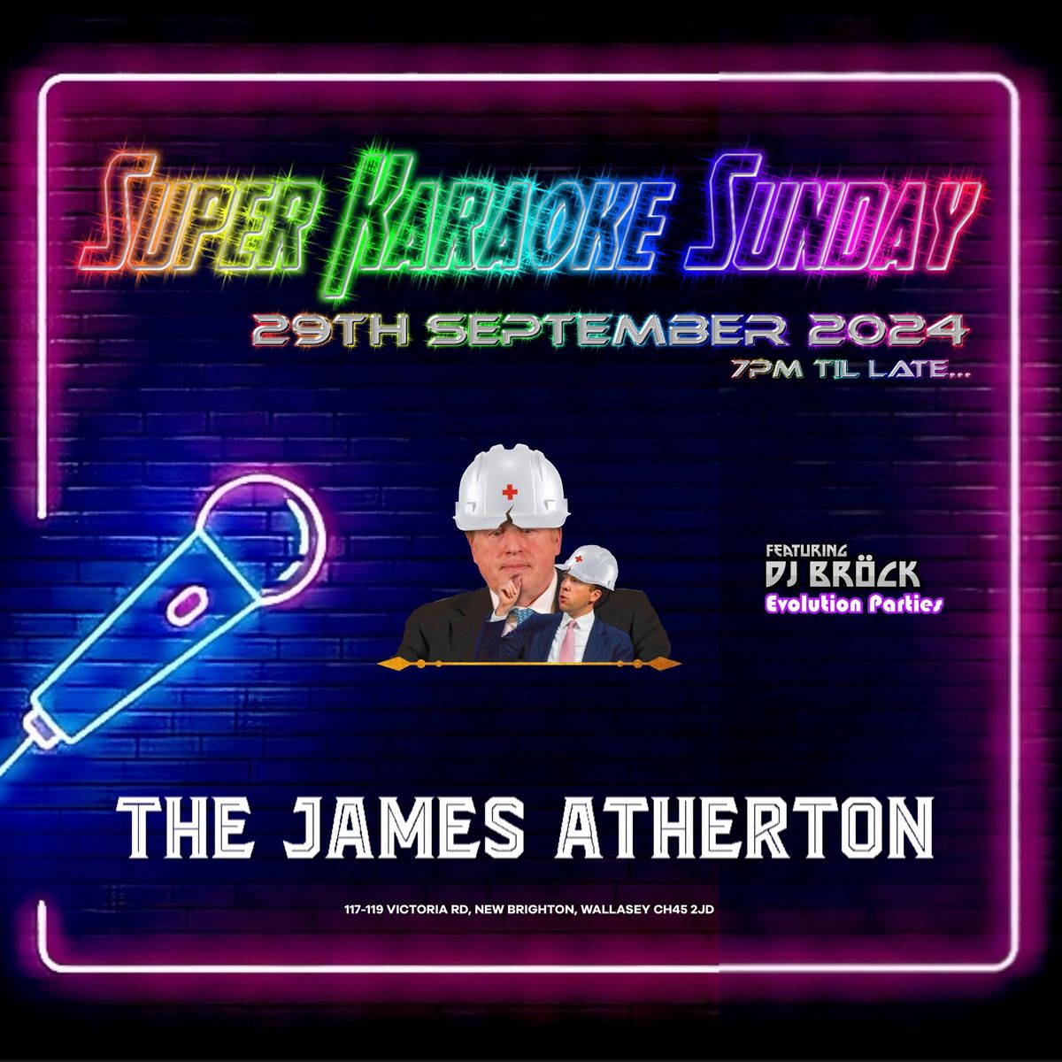 Super Karaoke Sunday - The James Atherton, New Brighton