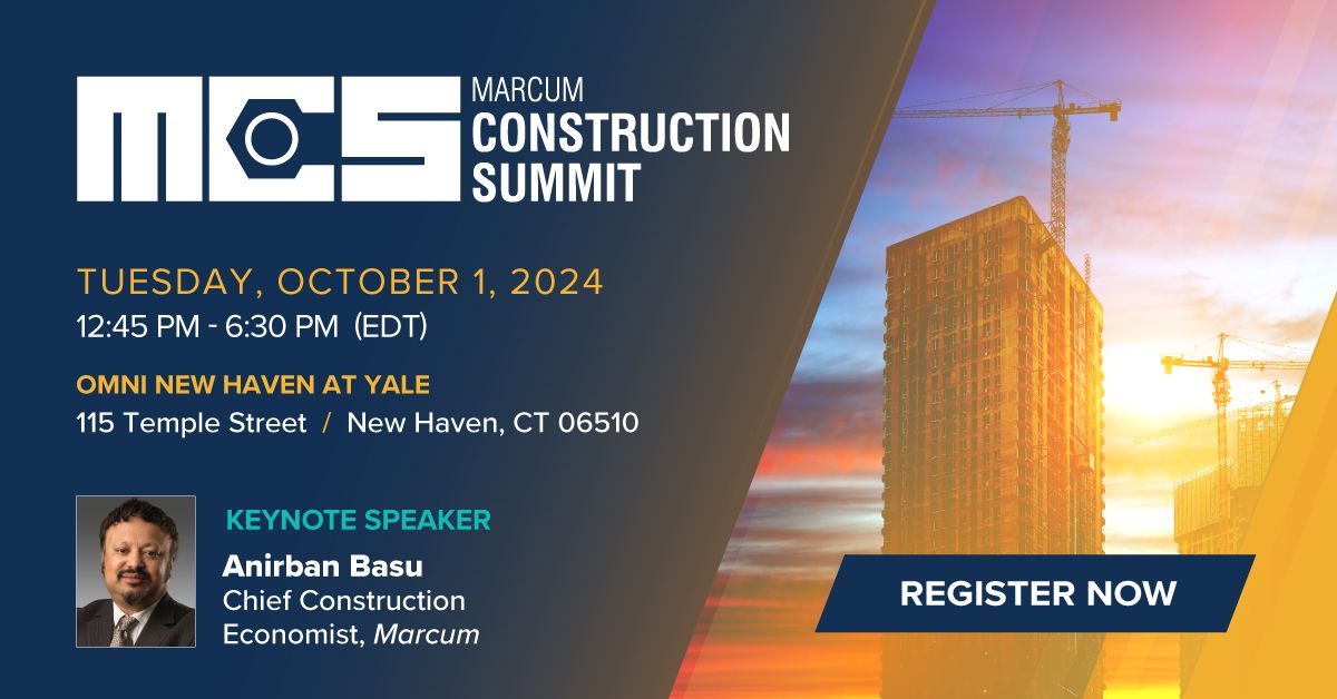 Marcum New England Construction Summit