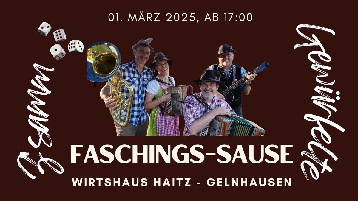 Faschings-Sause Wirtshaus Haitz