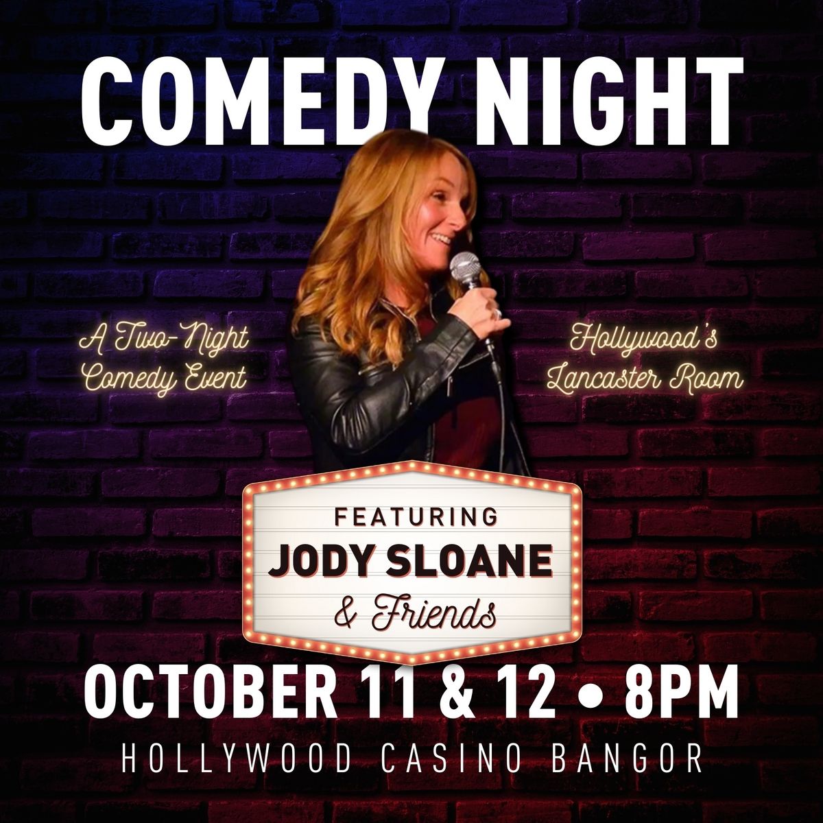 Comedy Night 1: Jody Sloane & Friends