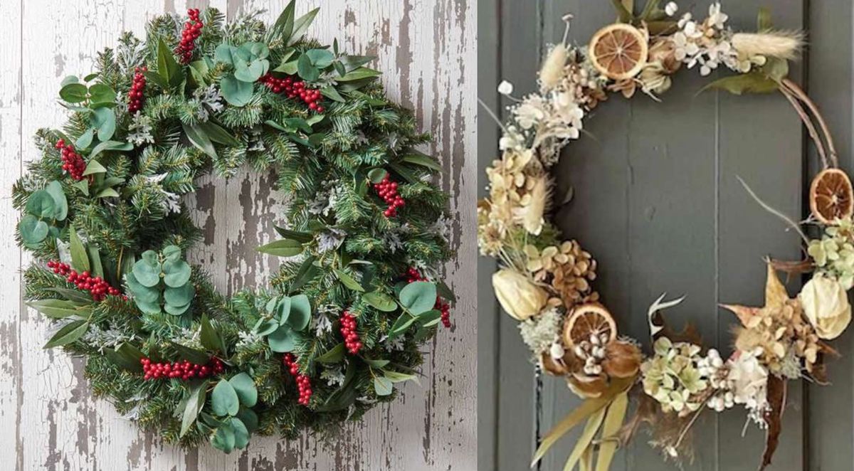 Wreath making workshop with Billy