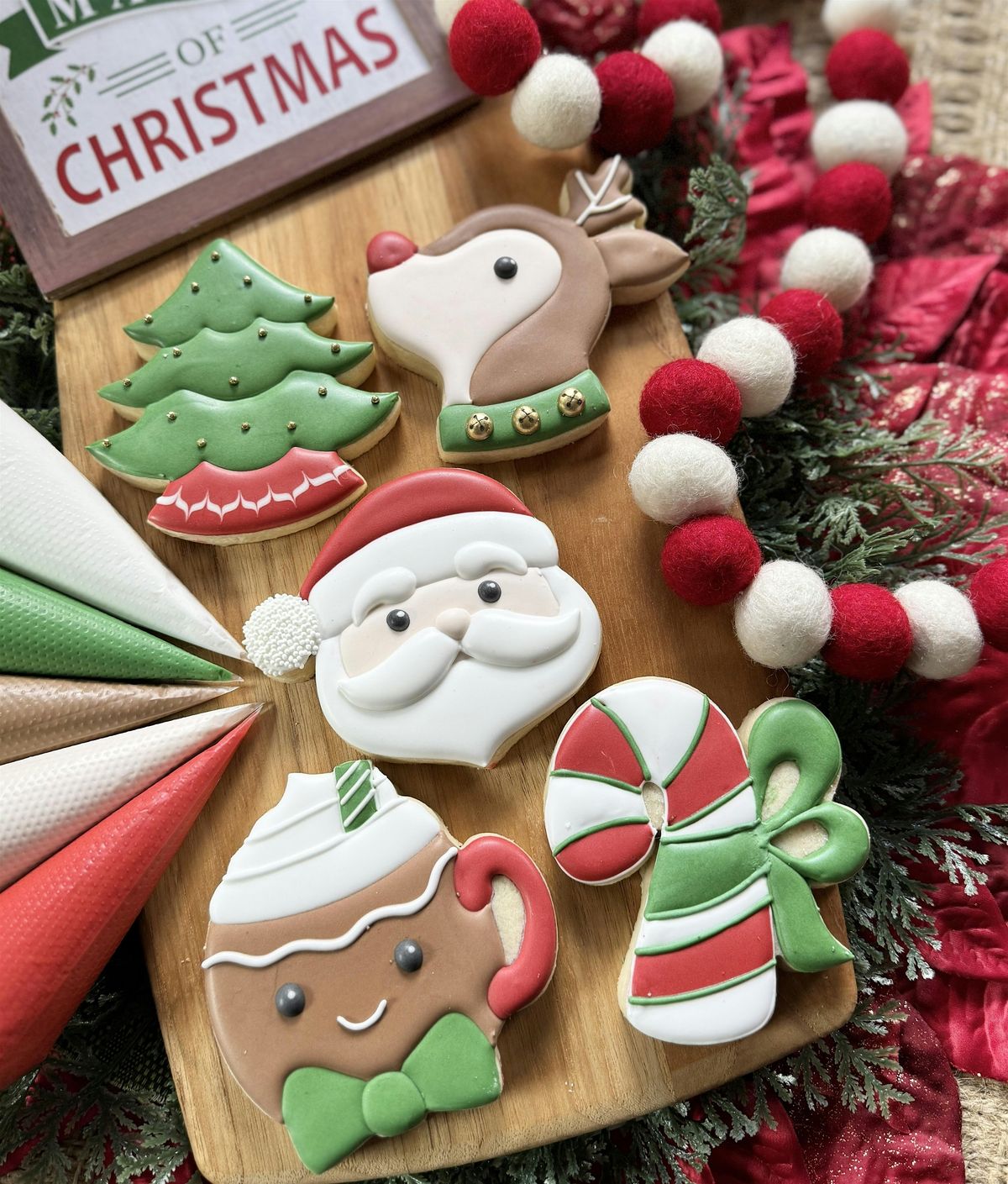 Holly Jolly Holiday Cookie Decorating Class