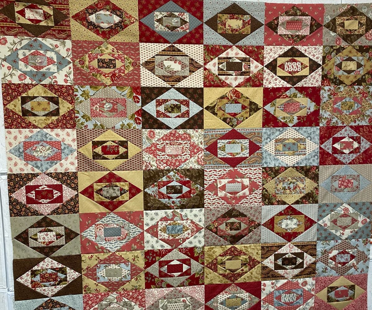 Wensleydale Foundation Paper Pieced Quilt