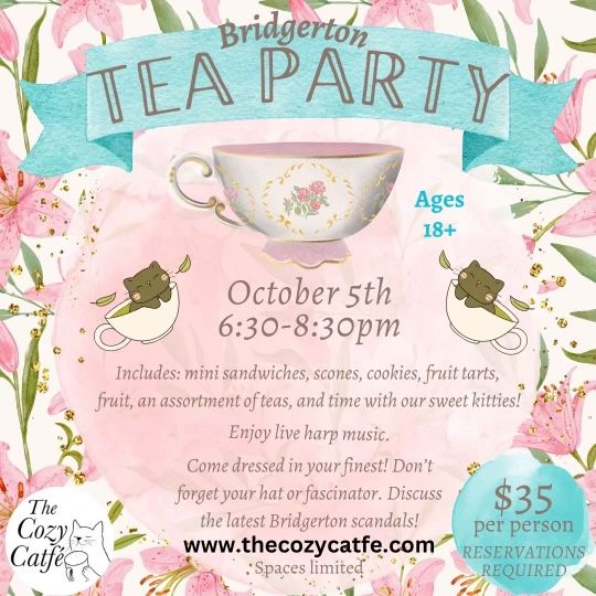 Bridgerton inspired Tea Party