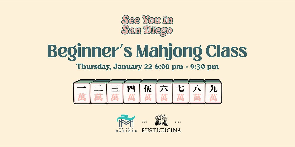 Beginner's Mahjong Class
