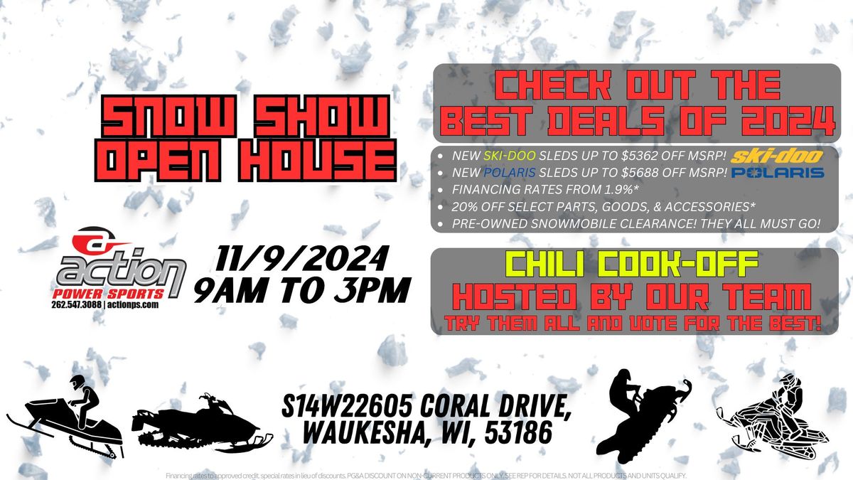 Action Power Sports Annual Snow Show & Chili-Cook Off 11\/9\/2024