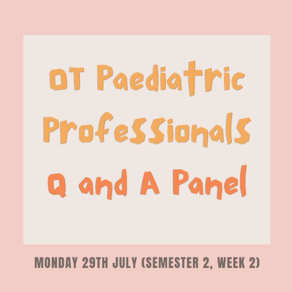 OT Paediatric Professionals Q&A Panel