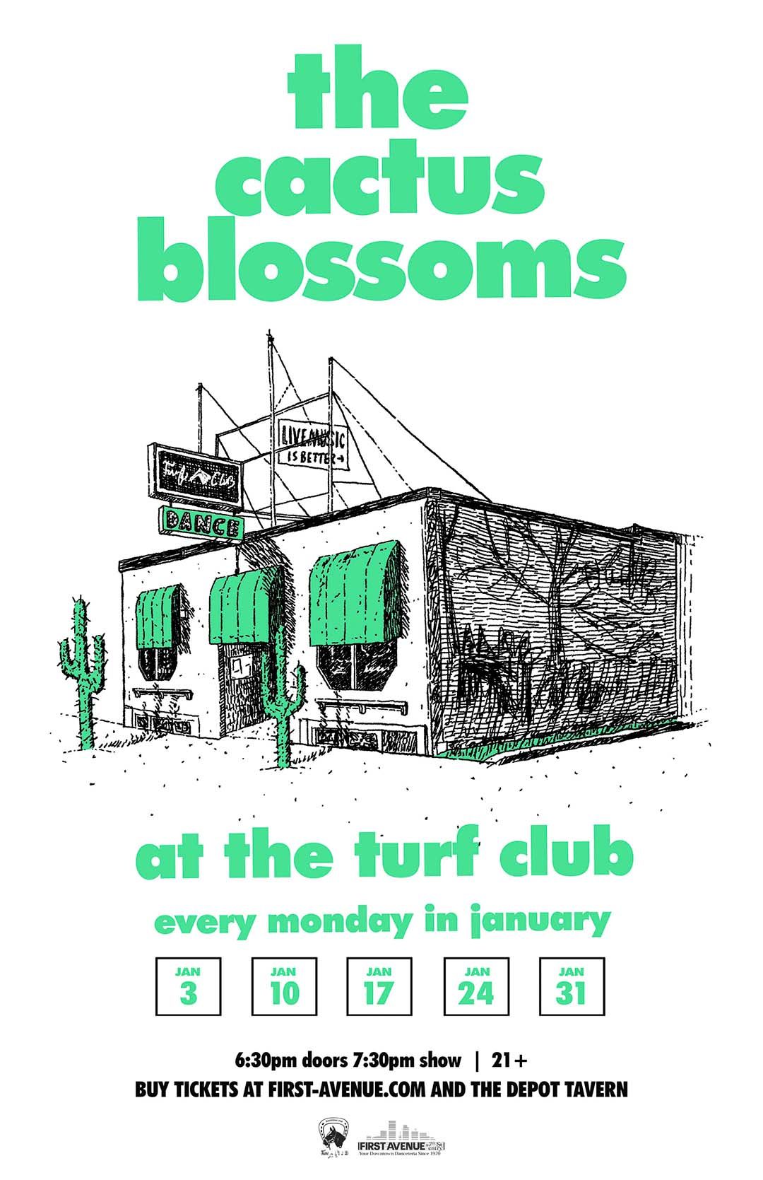 The Cactus Blossoms (21+)