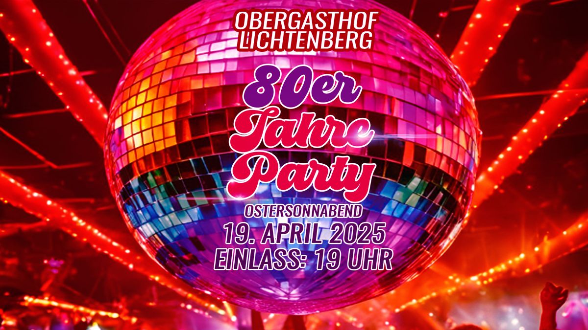 80er Jahre Party