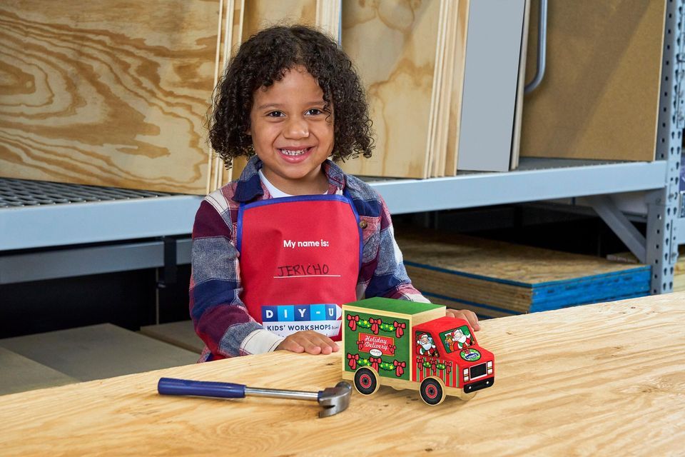 Kids' DIY-U Workshop: Holiday Delivery Truck