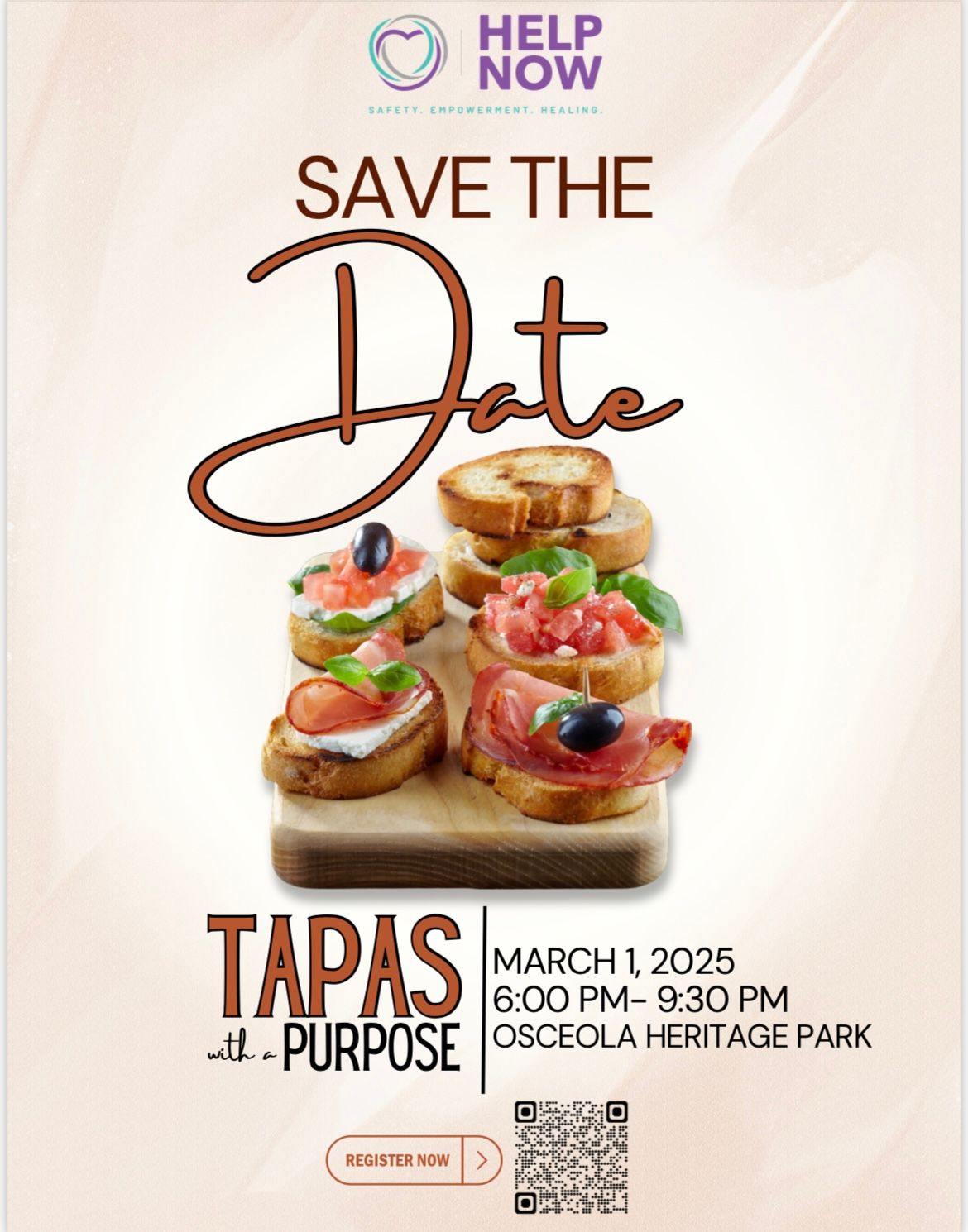 Tapas with a Purpose Fundraiser at OHP