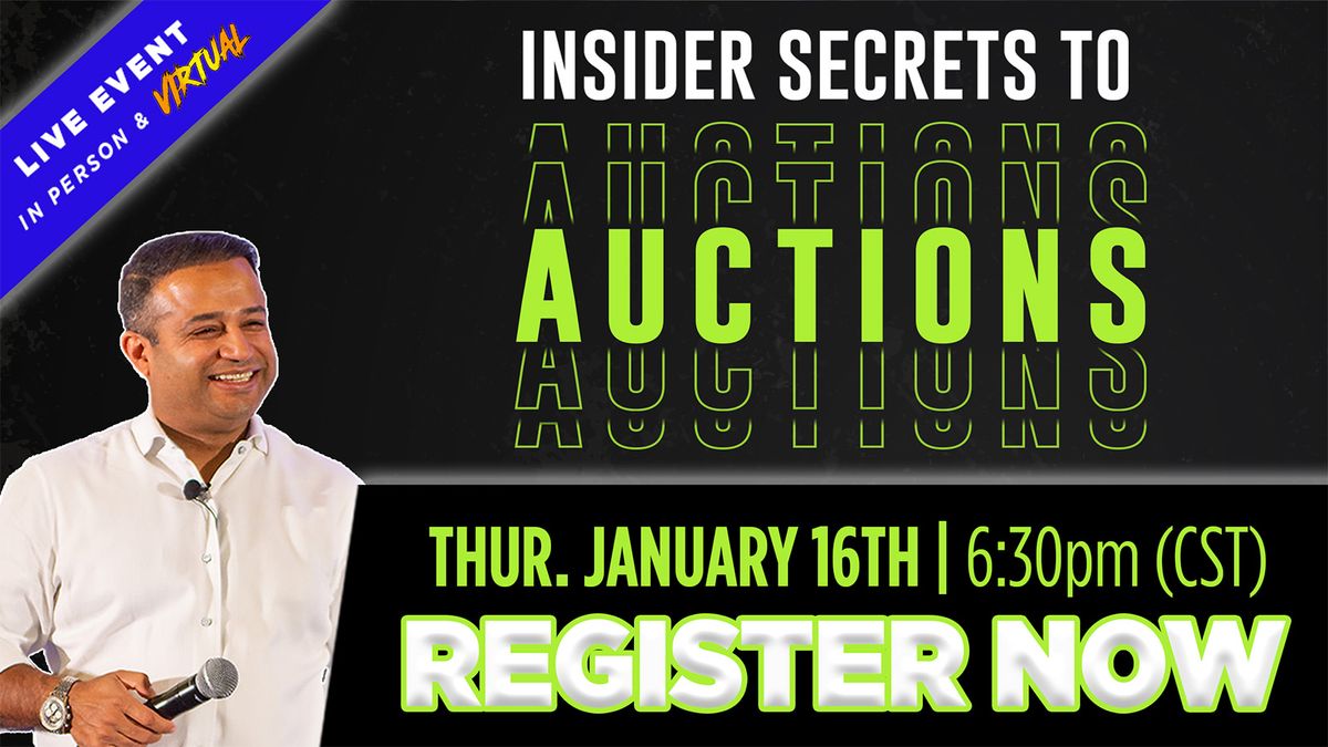 Insider Secrets to Auctions