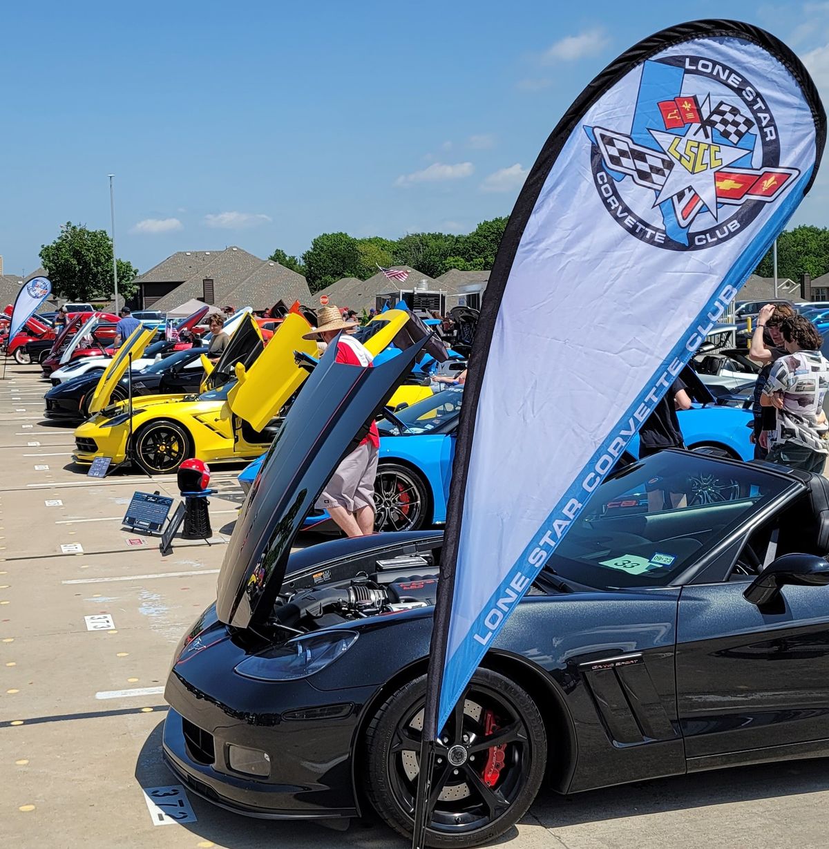 LSCC's FIRST ON THE 1ST CORVETTE CAR SHOW