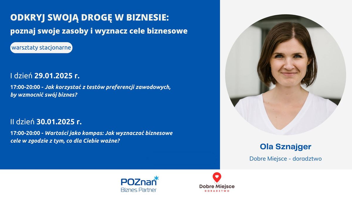 Odkryj swoj\u0105 drog\u0119 w biznesie: poznaj swoje zasoby i wyznacz cele biznesowe