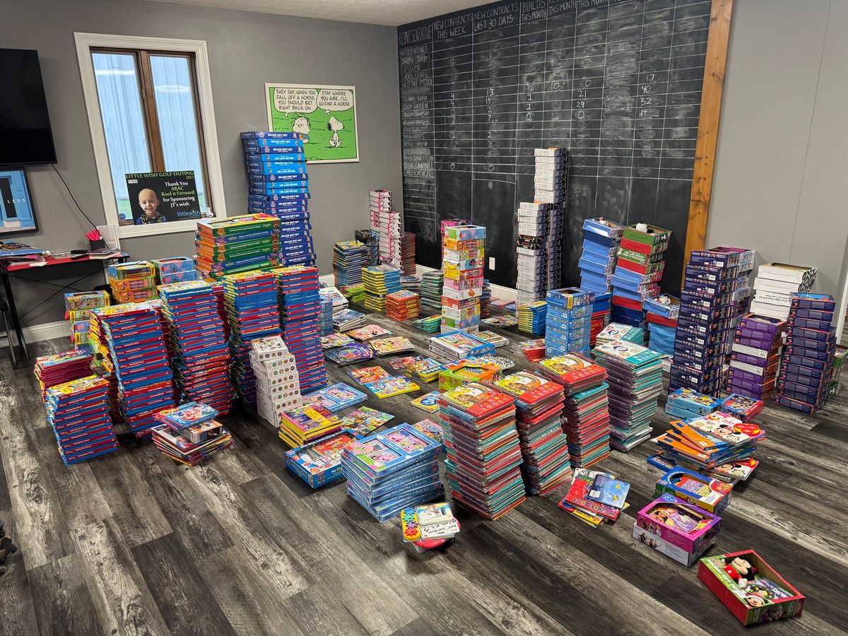 Sleigh It Forward Book Drive