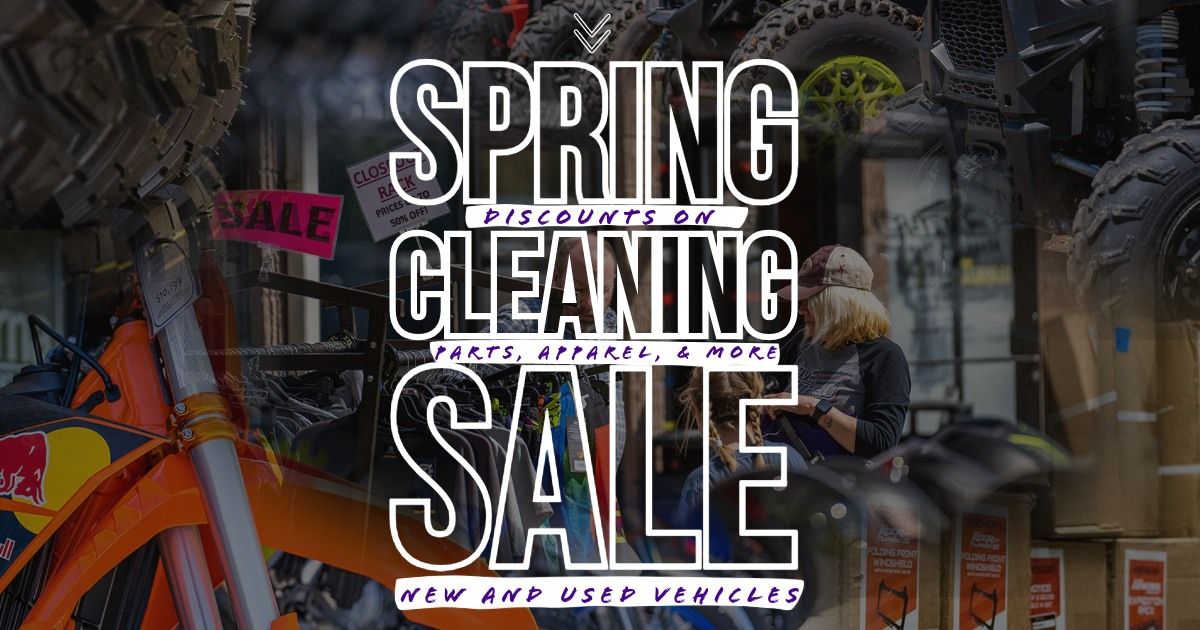 Carl's Cycle Spring Parking Lot Sale
